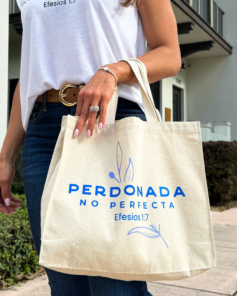 Tote bag - Perdonada No Perfecta