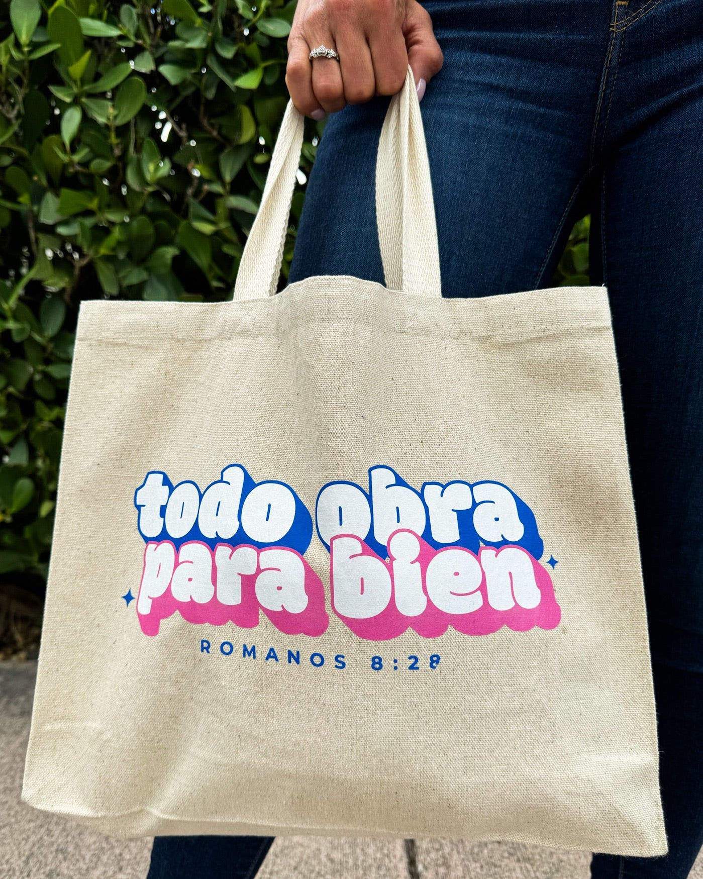 Tote bag - Todo Obra Para Bien